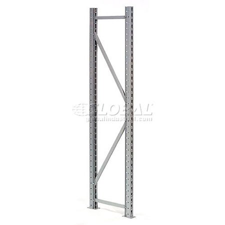 GLOBAL INDUSTRIAL Upright Frame, Steel, 36D X 96H 23CP3696